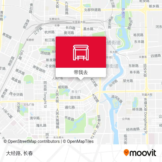 大经路地图