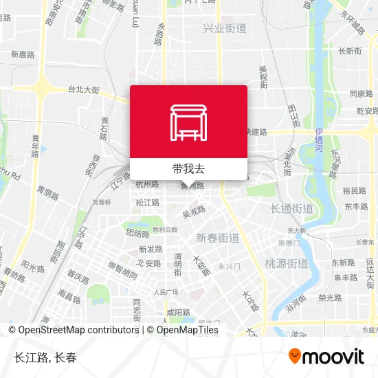 长江路地图