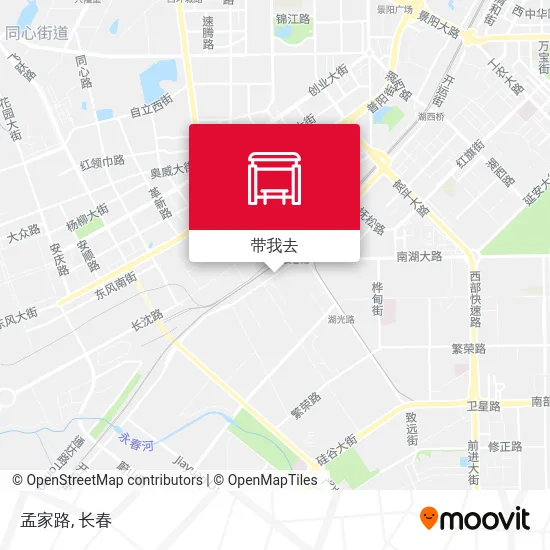 孟家路地图