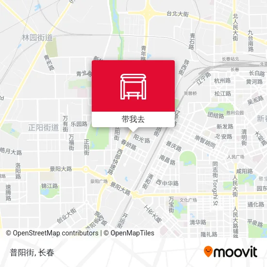 普阳街地图