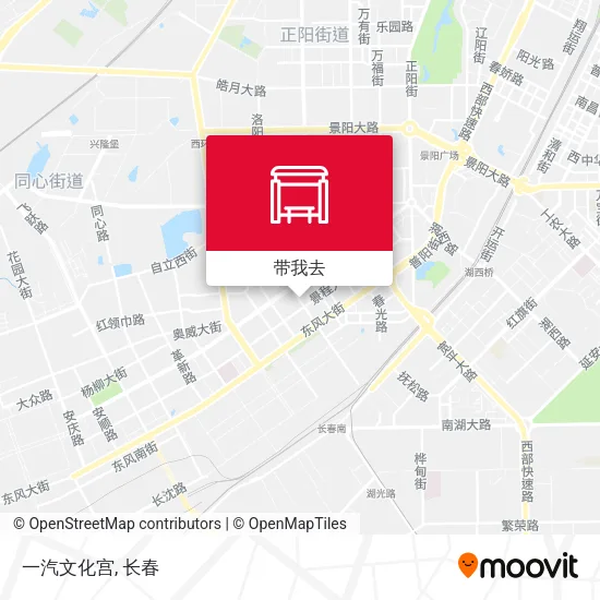 一汽文化宫地图