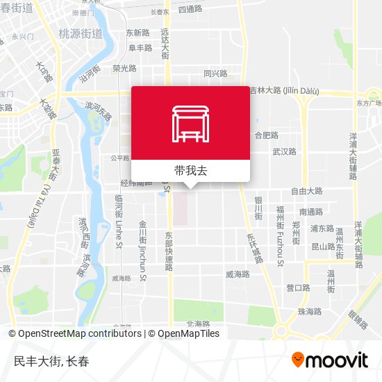 民丰大街地图