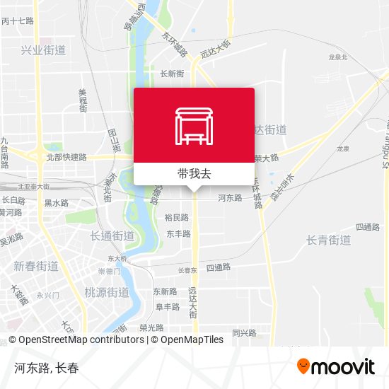 河东路地图