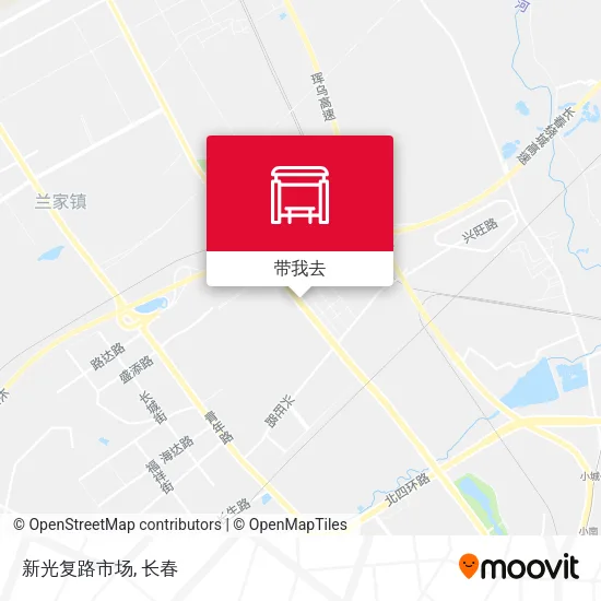 新光复路市场地图