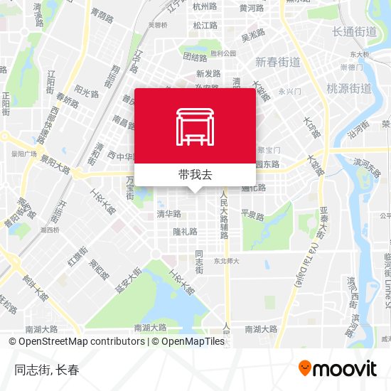 同志街地图