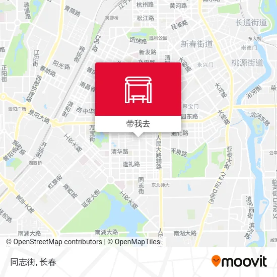 同志街地图