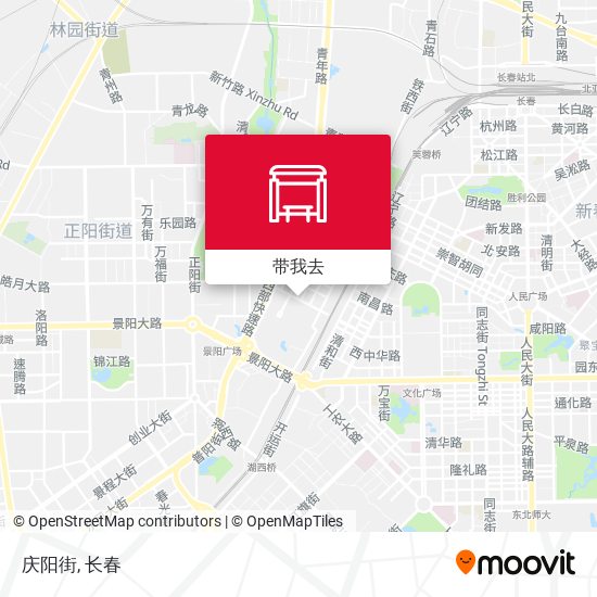 庆阳街地图