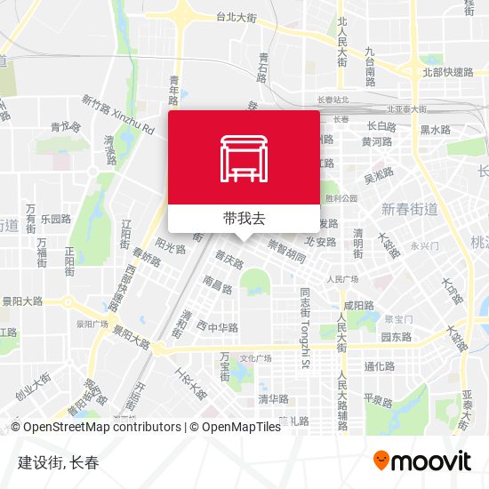 建设街地图