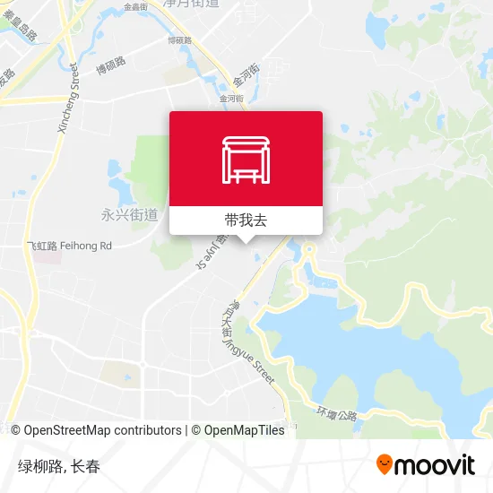 绿柳路地图