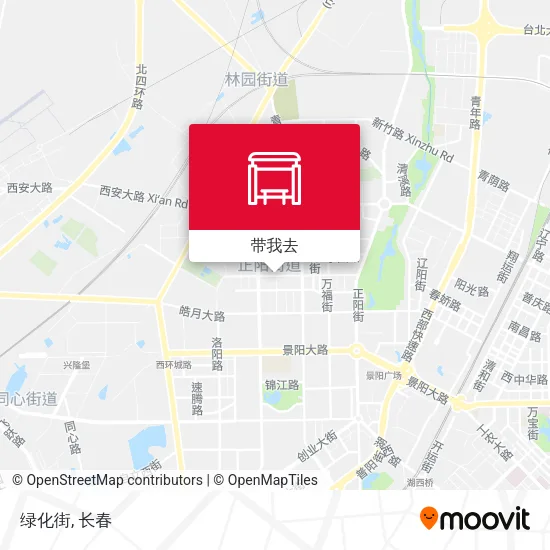绿化街地图