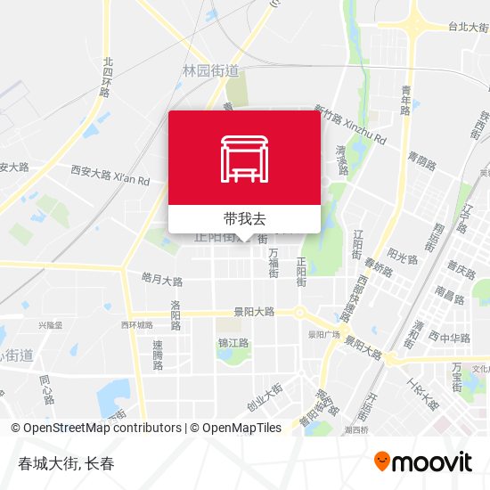 春城大街地图