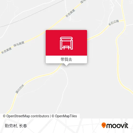 勤劳村地图