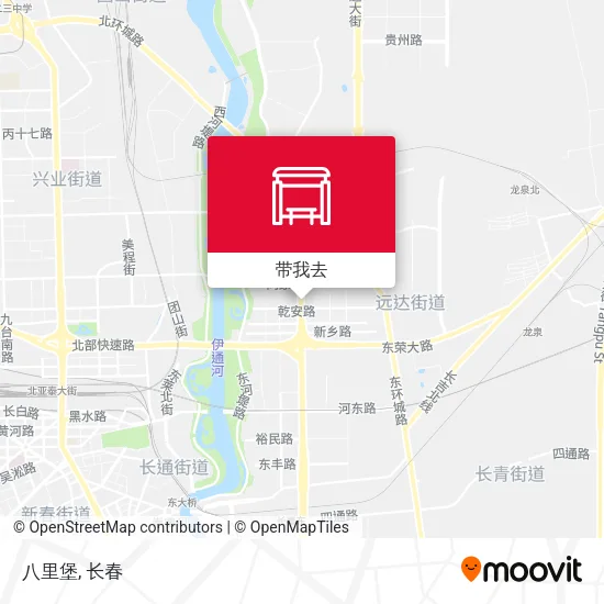 八里堡地图