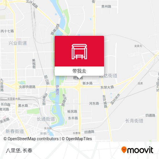八里堡地图