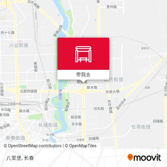 八里堡地图