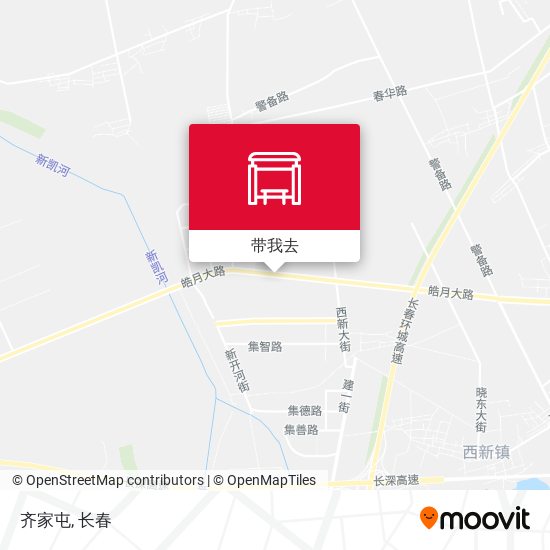 齐家屯地图