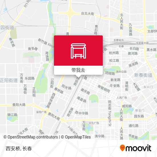 西安桥地图