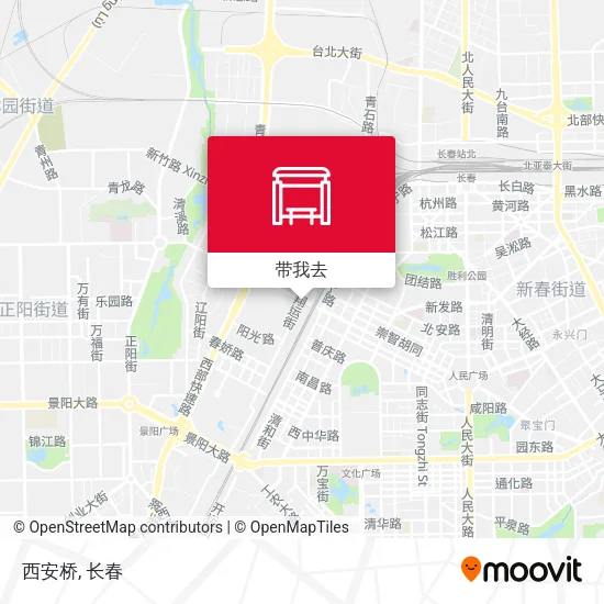西安桥地图