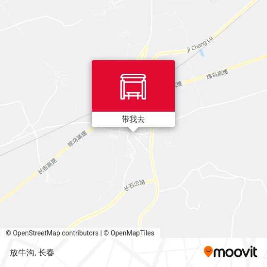 放牛沟地图