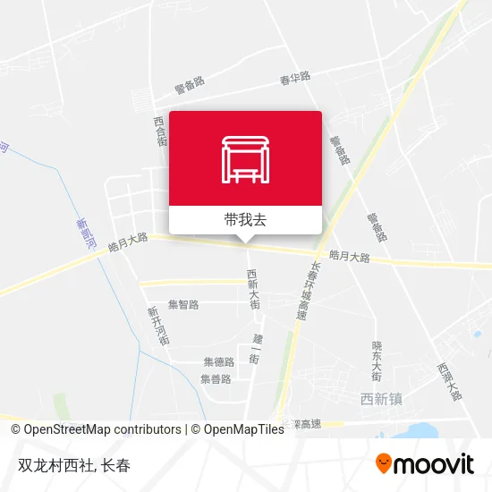 双龙村西社地图