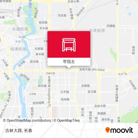 吉林大路地图