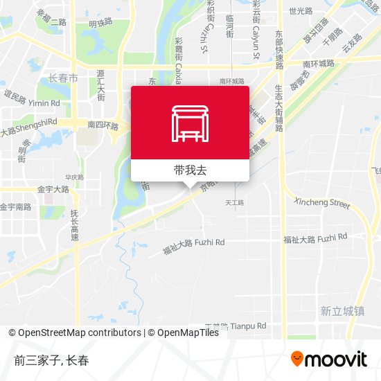 前三家子地图