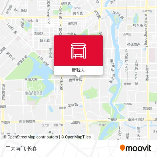 工大南门地图