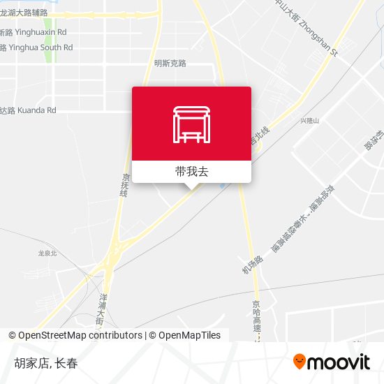 胡家店地图