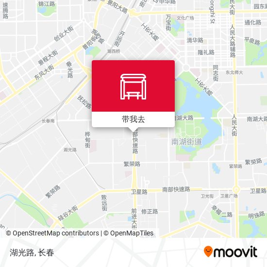 湖光路地图