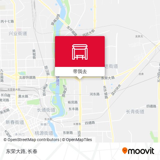 东荣大路地图