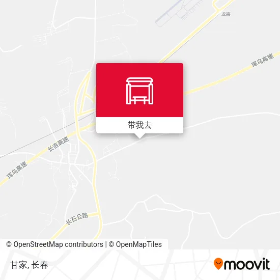 甘家地图