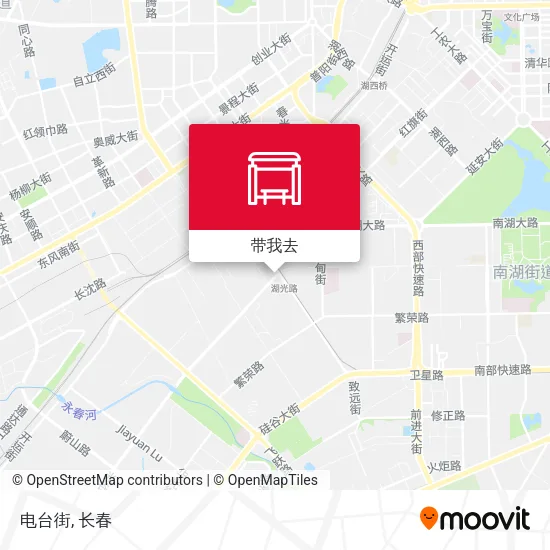 电台街地图