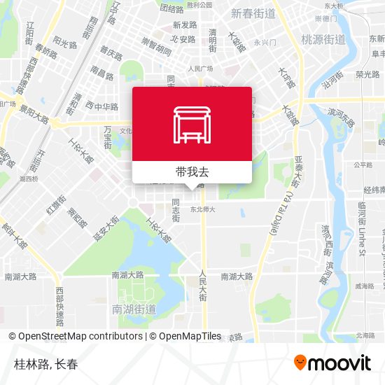 桂林路地图