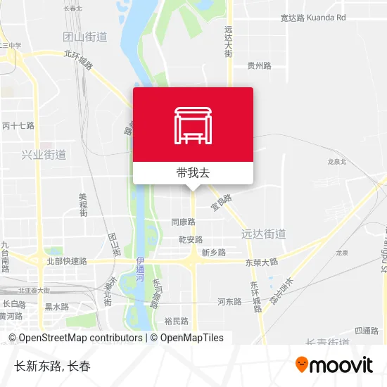 长新东路地图