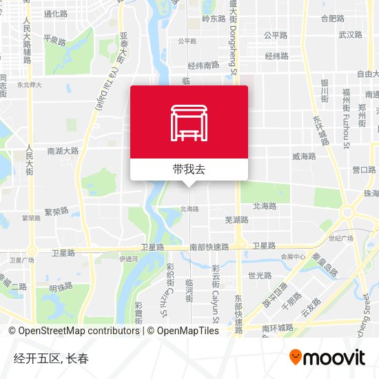 经开五区地图