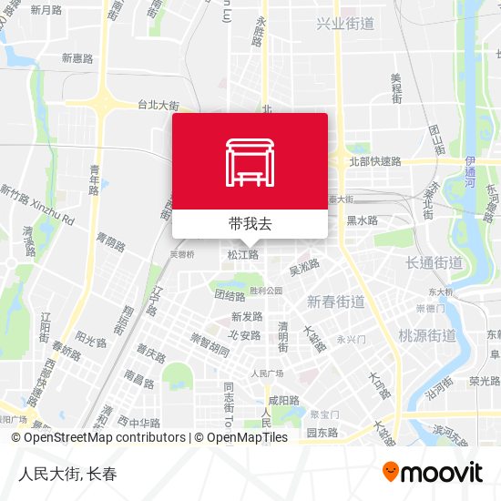 人民大街地图