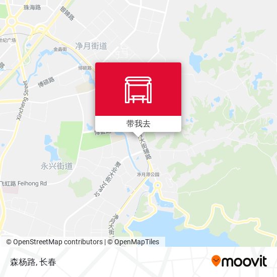 森杨路地图