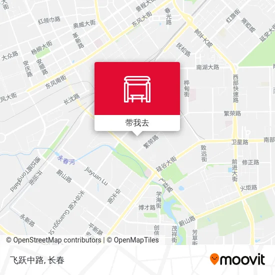 飞跃中路地图