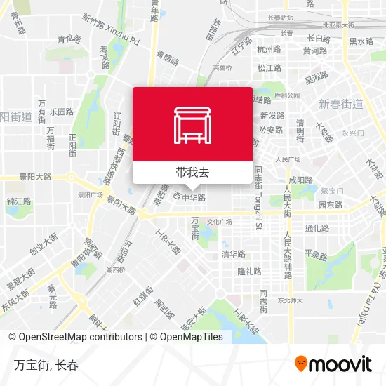 万宝街地图