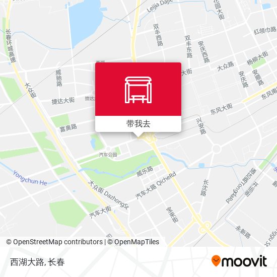 西湖大路地图