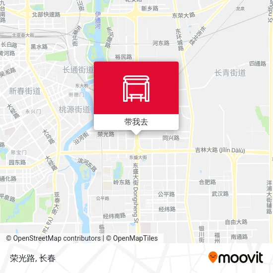 荣光路地图