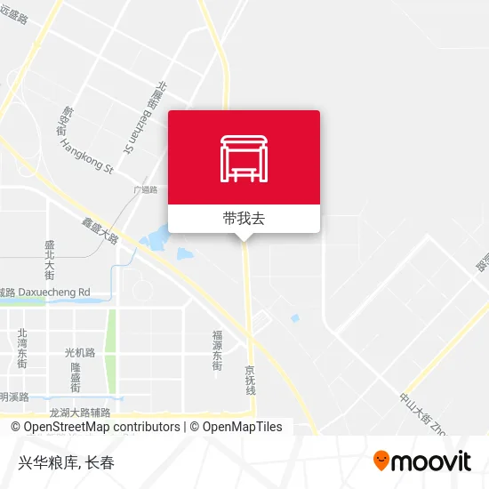 兴华粮库地图