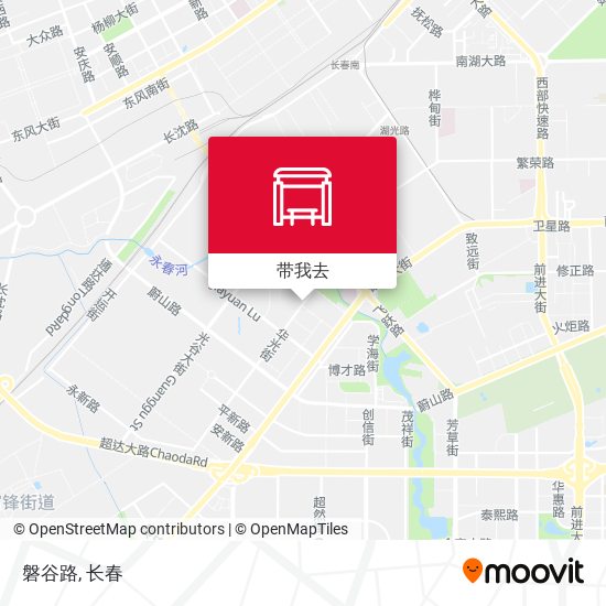 磐谷路地图