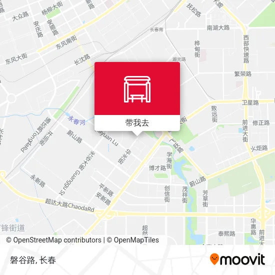 磐谷路地图