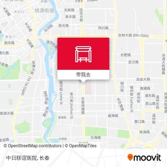 中日联谊医院地图