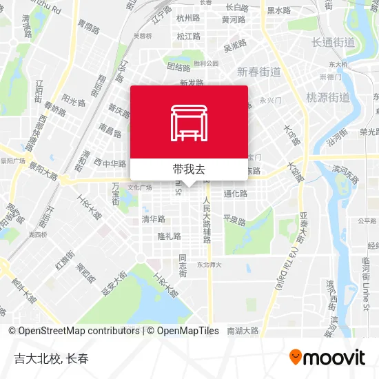 吉大北校地图