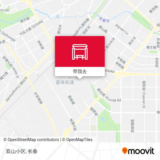 双山小区地图