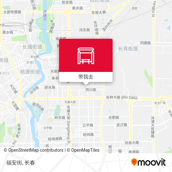 福安街地图