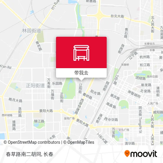 春草路南二胡同地图
