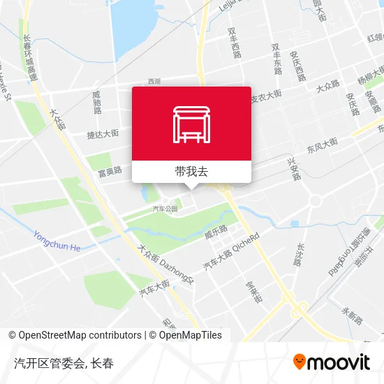 汽开区管委会地图